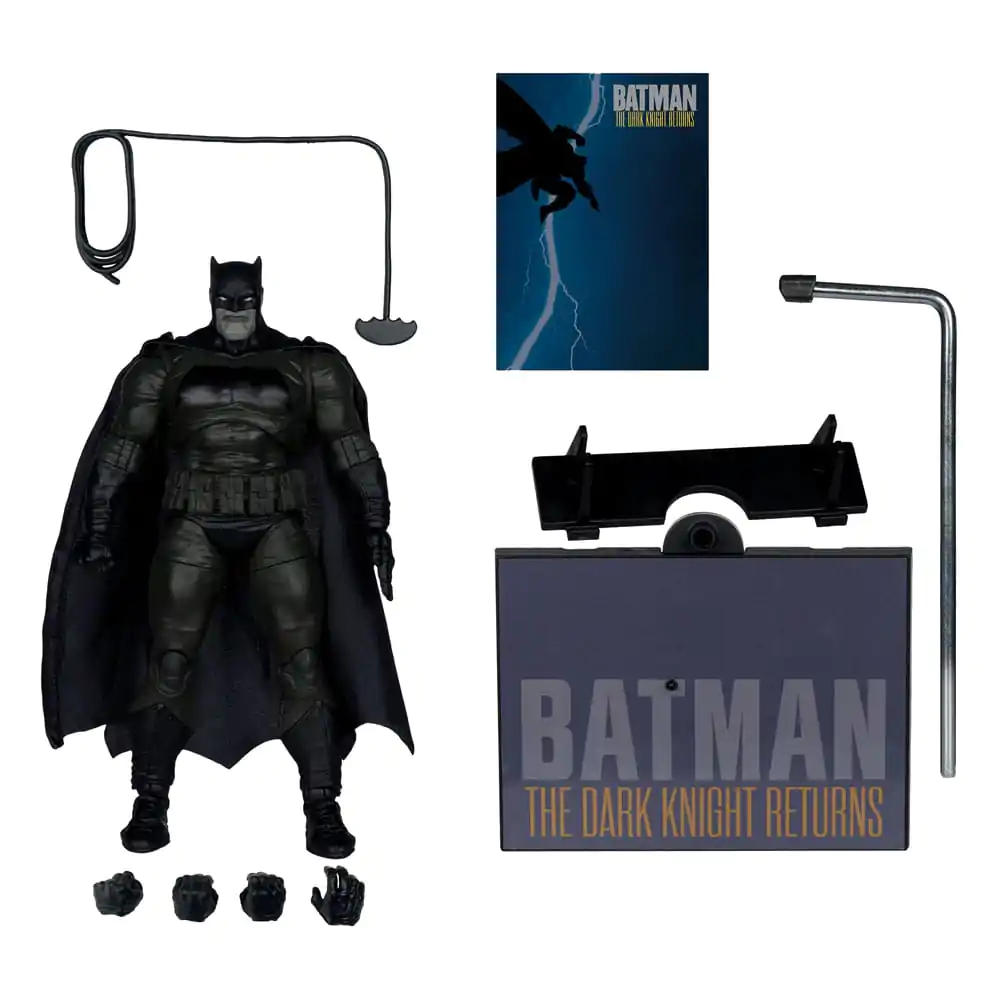 DC Multiverse McFarlane Cover Recreations Actionfigur Batman (Batman: The Dark Knight Returns #1) (Gold Label) 18 cm Produktfoto