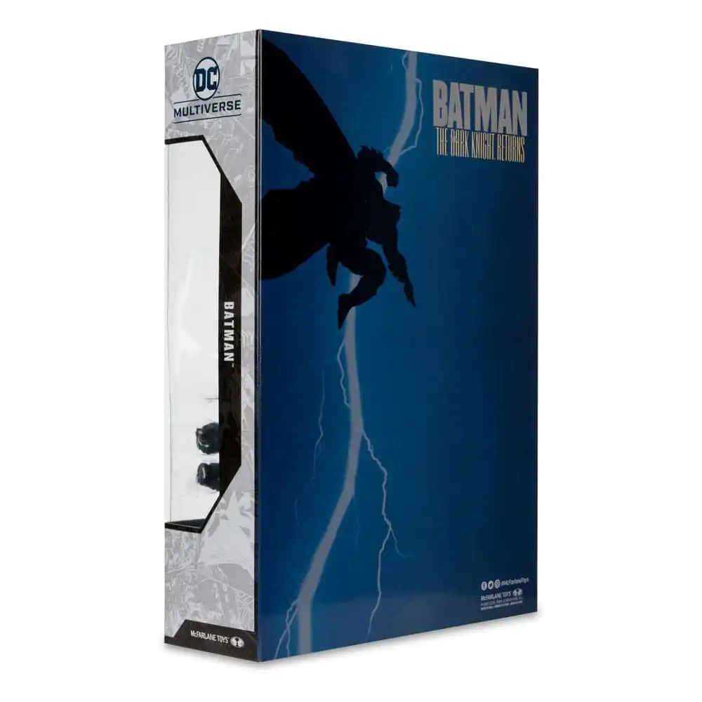 DC Multiverse McFarlane Cover Recreations Actionfigur Batman (Batman: The Dark Knight Returns #1) (Gold Label) 18 cm Produktfoto