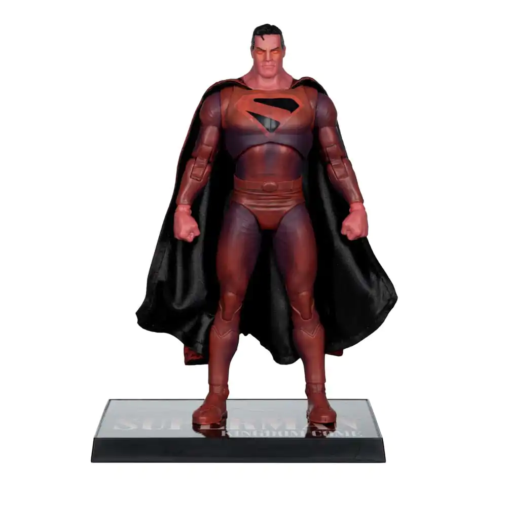DC Multiverse McFarlane Cover Recreations Action Figur Superman (Kingdom Come) (Gold Label) 18 cm Produktfoto