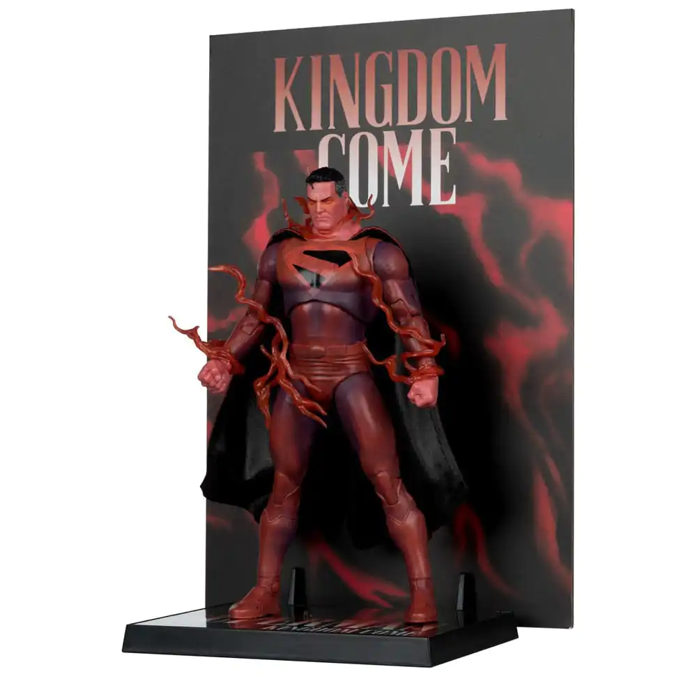 DC Multiverse McFarlane Cover Recreations Action Figur Superman (Kingdom Come) (Gold Label) 18 cm Produktfoto