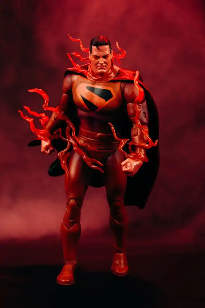 DC Multiverse McFarlane Cover Recreations Action Figur Superman (Kingdom Come) (Gold Label) 18 cm Produktfoto