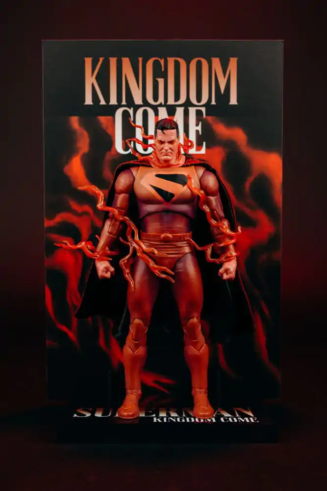 DC Multiverse McFarlane Cover Recreations Action Figur Superman (Kingdom Come) (Gold Label) 18 cm Produktfoto