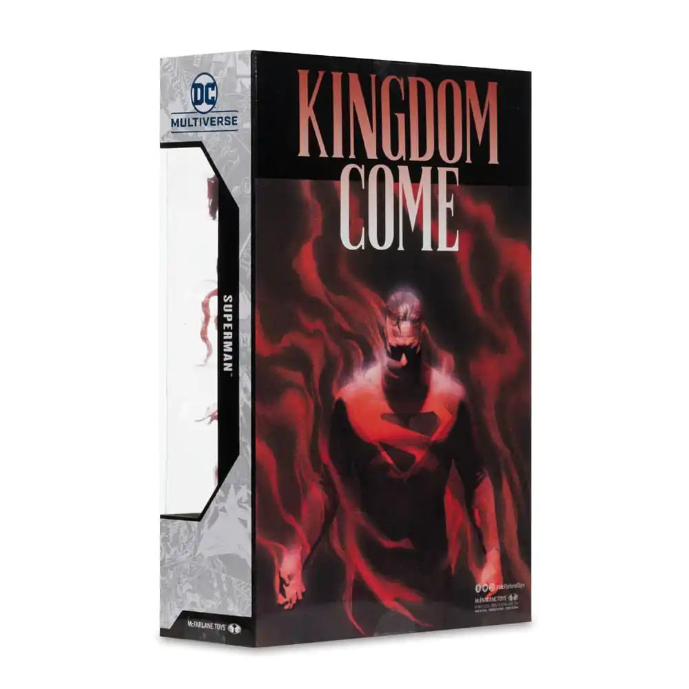 DC Multiverse McFarlane Cover Recreations Action Figur Superman (Kingdom Come) (Gold Label) 18 cm Produktfoto