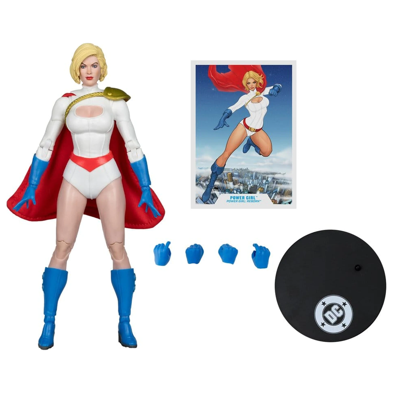 DC Multiverse McFarlane Vault Collection Actionfigur Power Girl 18 cm Produktfoto