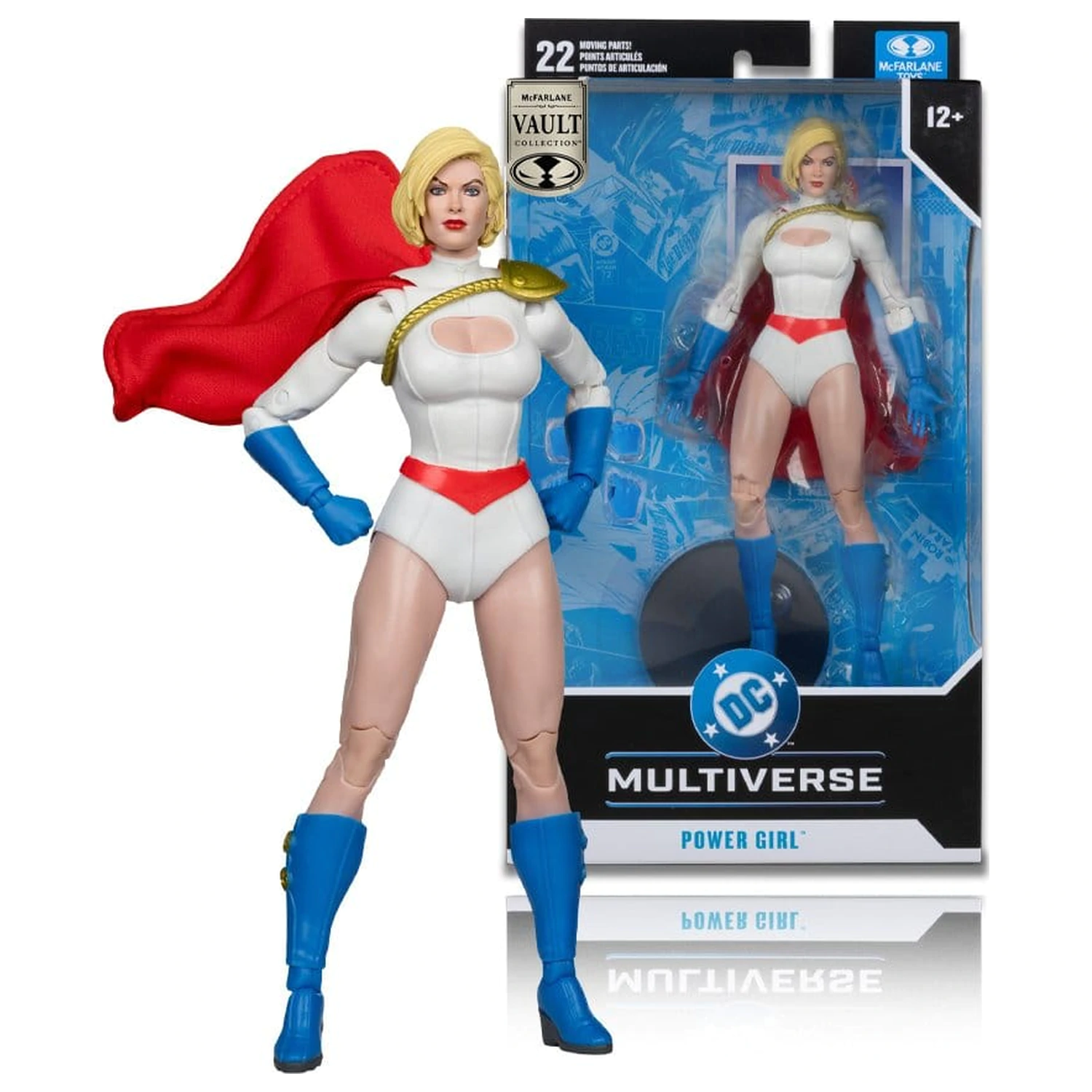 DC Multiverse McFarlane Vault Collection Actionfigur Power Girl 18 cm Produktfoto