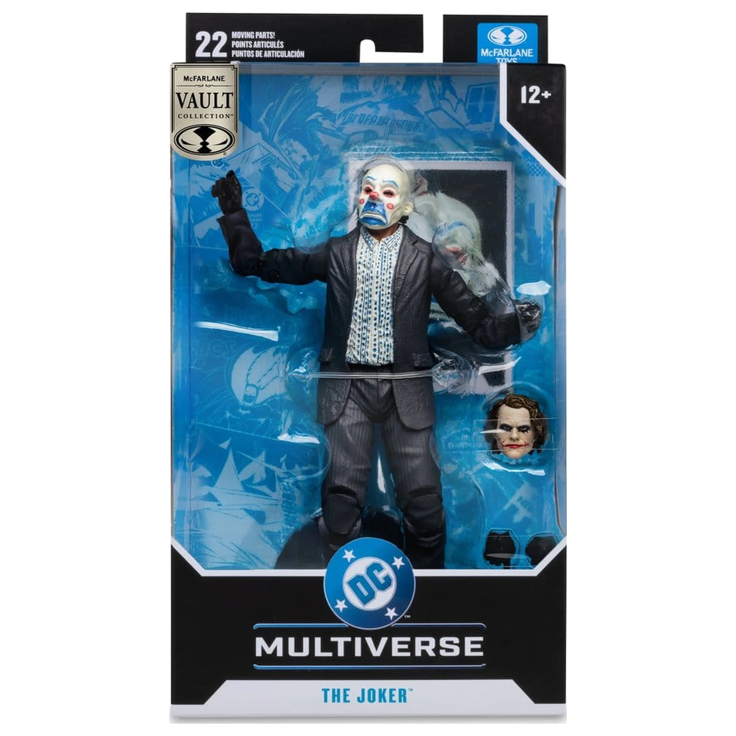 DC Multiverse McFarlane Vault Collection Actionfigur The Joker (Bank Robber) (The Dark Knight) 18 cm Produktfoto