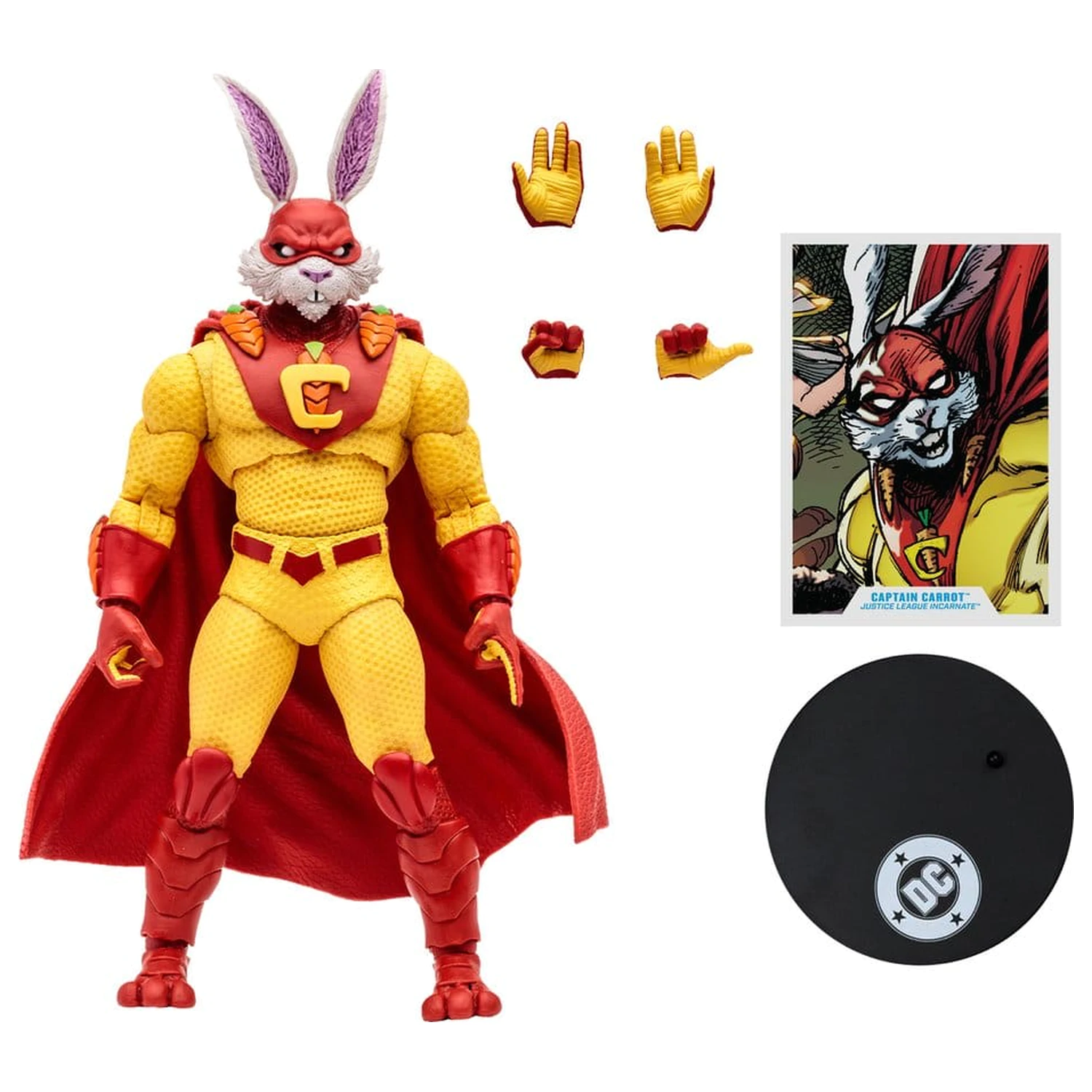 DC Multiverse McFarlane Vault Collection Actionfigur Captain Carrot (Justice League Incarnate) 18 cm Produktfoto