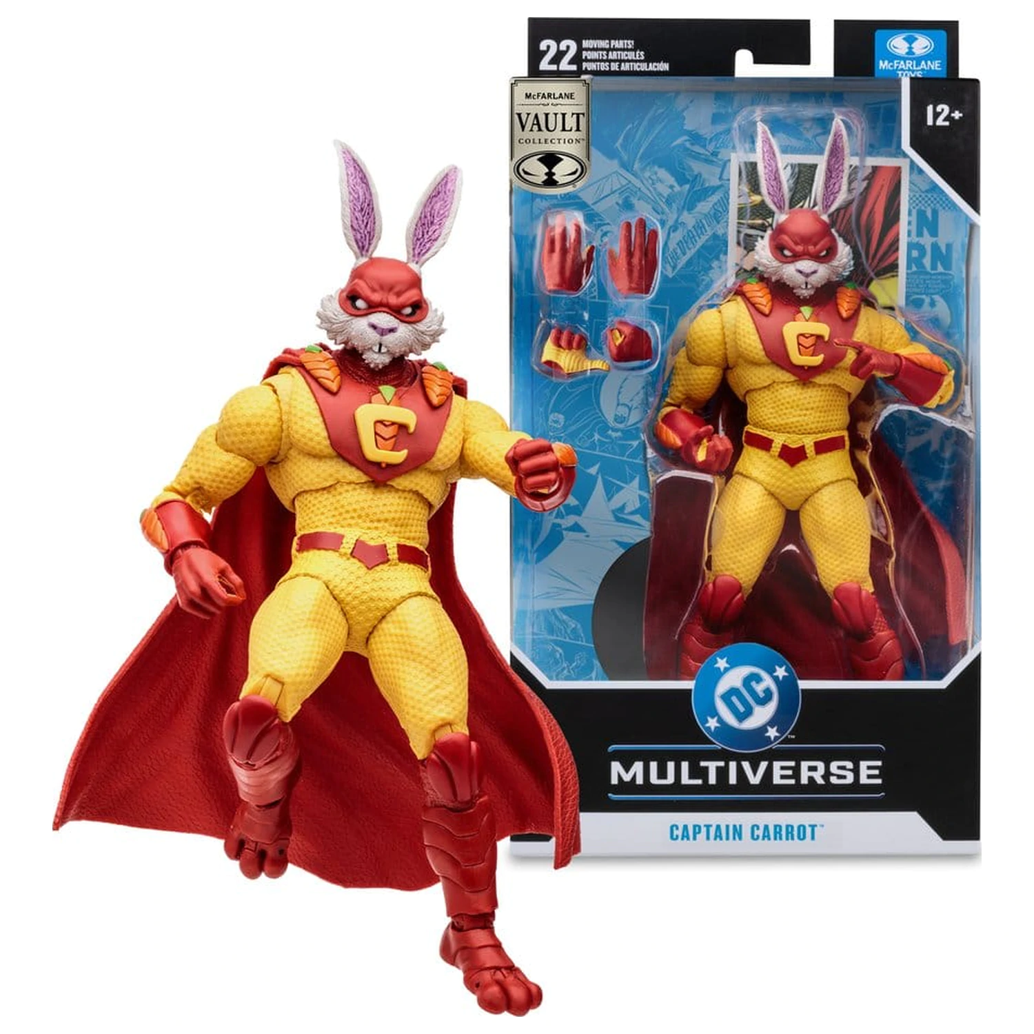 DC Multiverse McFarlane Vault Collection Actionfigur Captain Carrot (Justice League Incarnate) 18 cm Produktfoto
