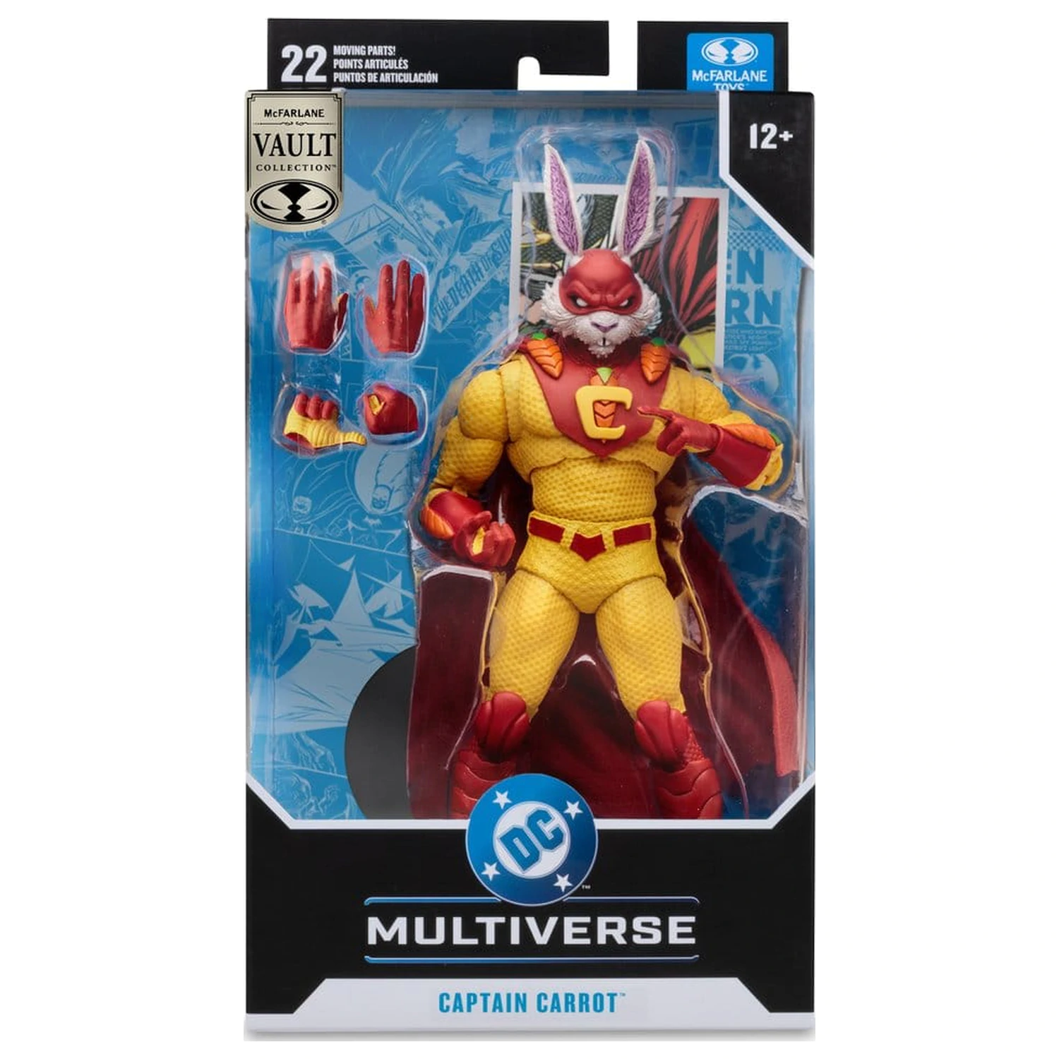 DC Multiverse McFarlane Vault Collection Actionfigur Captain Carrot (Justice League Incarnate) 18 cm Produktfoto