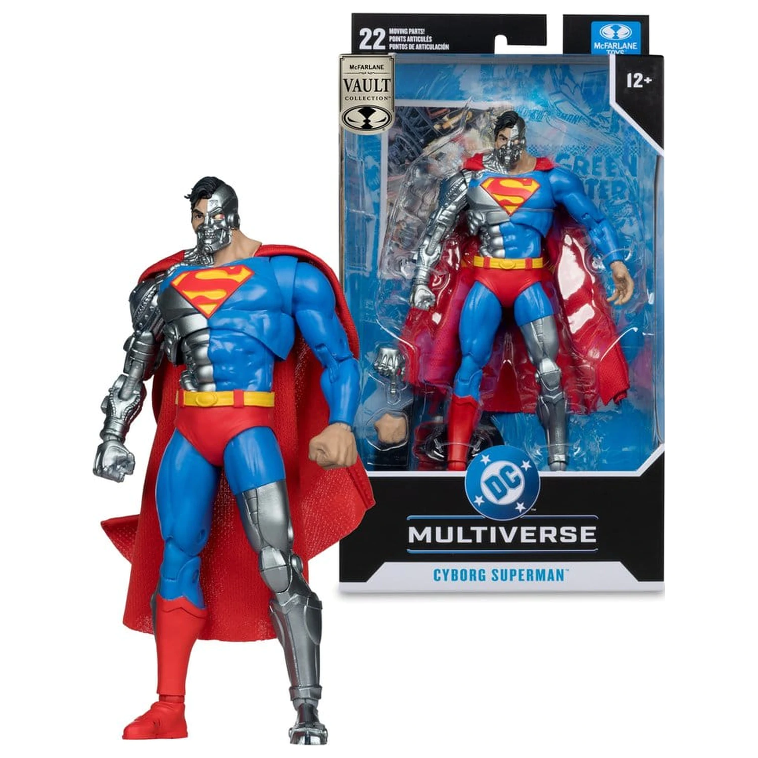 DC Multiverse McFarlane Vault Collection Actionfigur Cyborg Superman (Revenge of the Green Lanterns) 18 cm Produktfoto