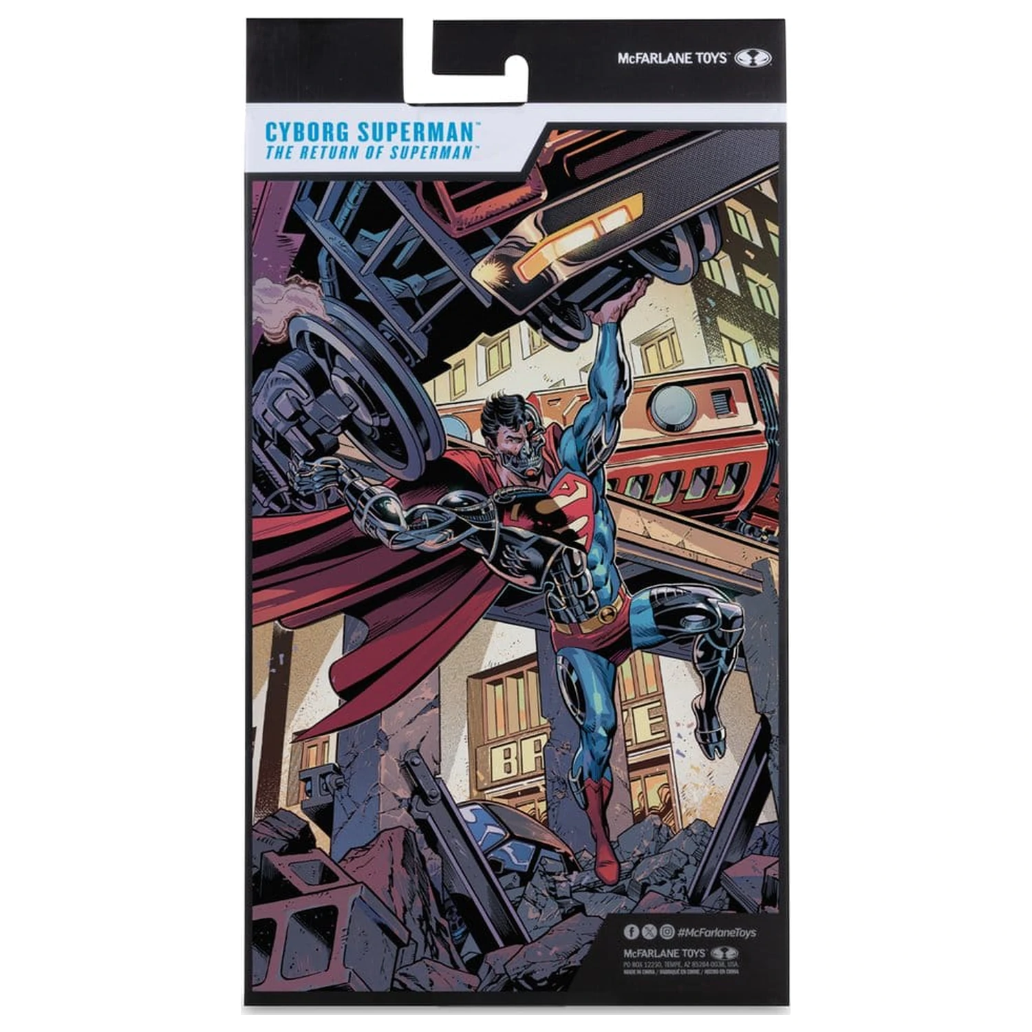 DC Multiverse McFarlane Vault Collection Actionfigur Cyborg Superman (Revenge of the Green Lanterns) 18 cm Produktfoto