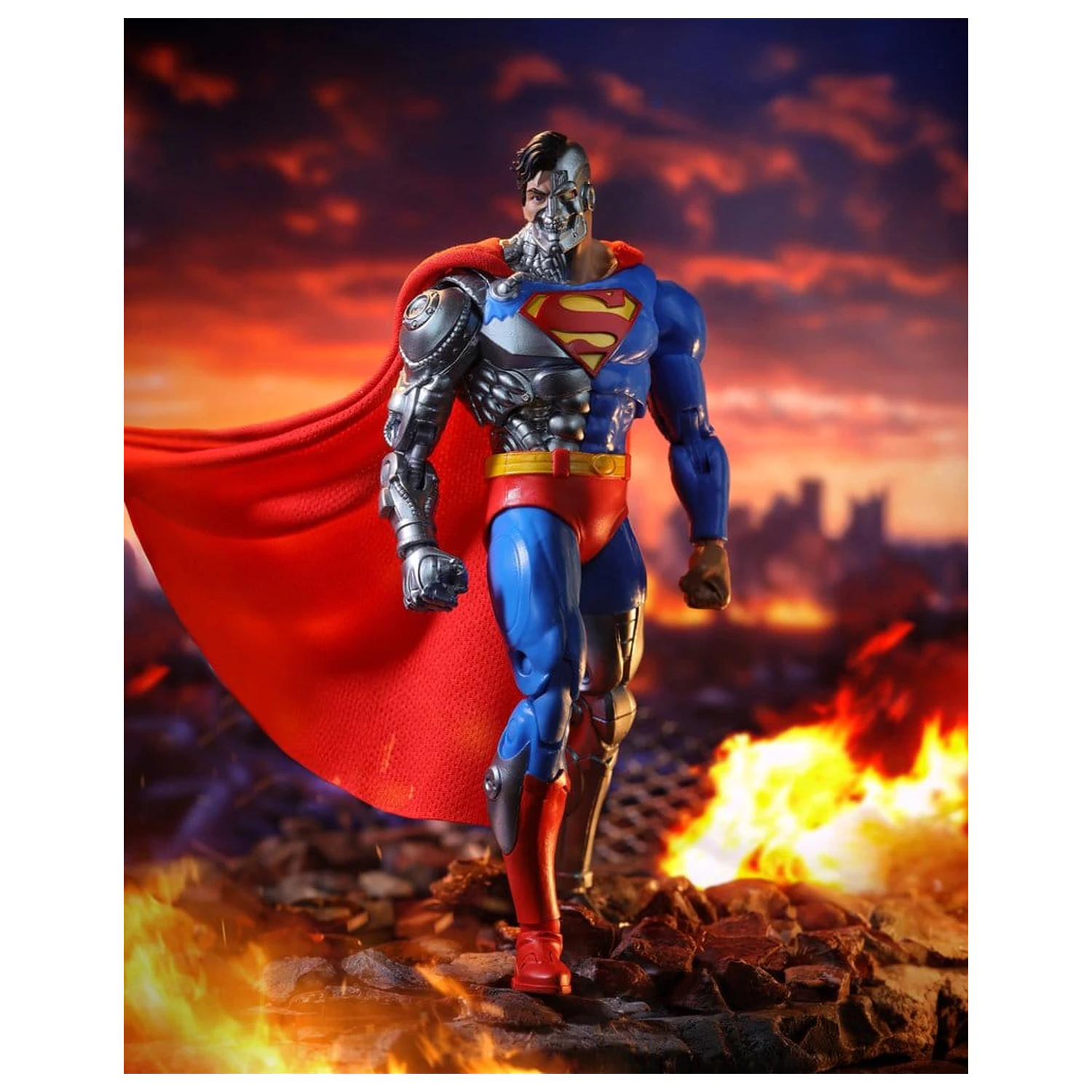 DC Multiverse McFarlane Vault Collection Actionfigur Cyborg Superman (Revenge of the Green Lanterns) 18 cm Produktfoto