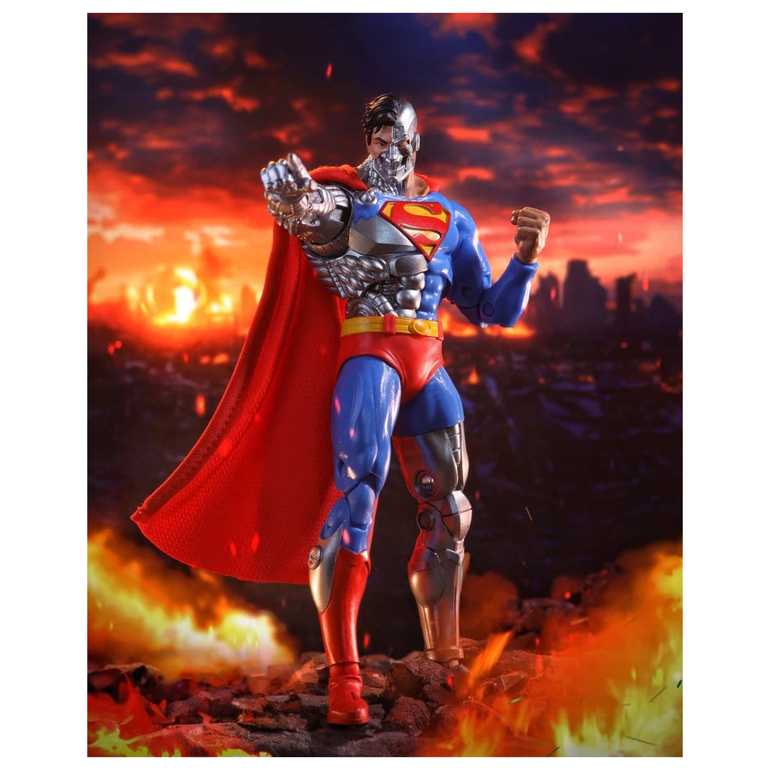 DC Multiverse McFarlane Vault Collection Actionfigur Cyborg Superman (Revenge of the Green Lanterns) 18 cm Produktfoto
