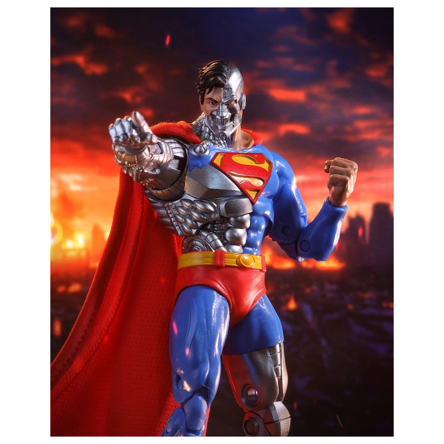 DC Multiverse McFarlane Vault Collection Actionfigur Cyborg Superman (Revenge of the Green Lanterns) 18 cm Produktfoto