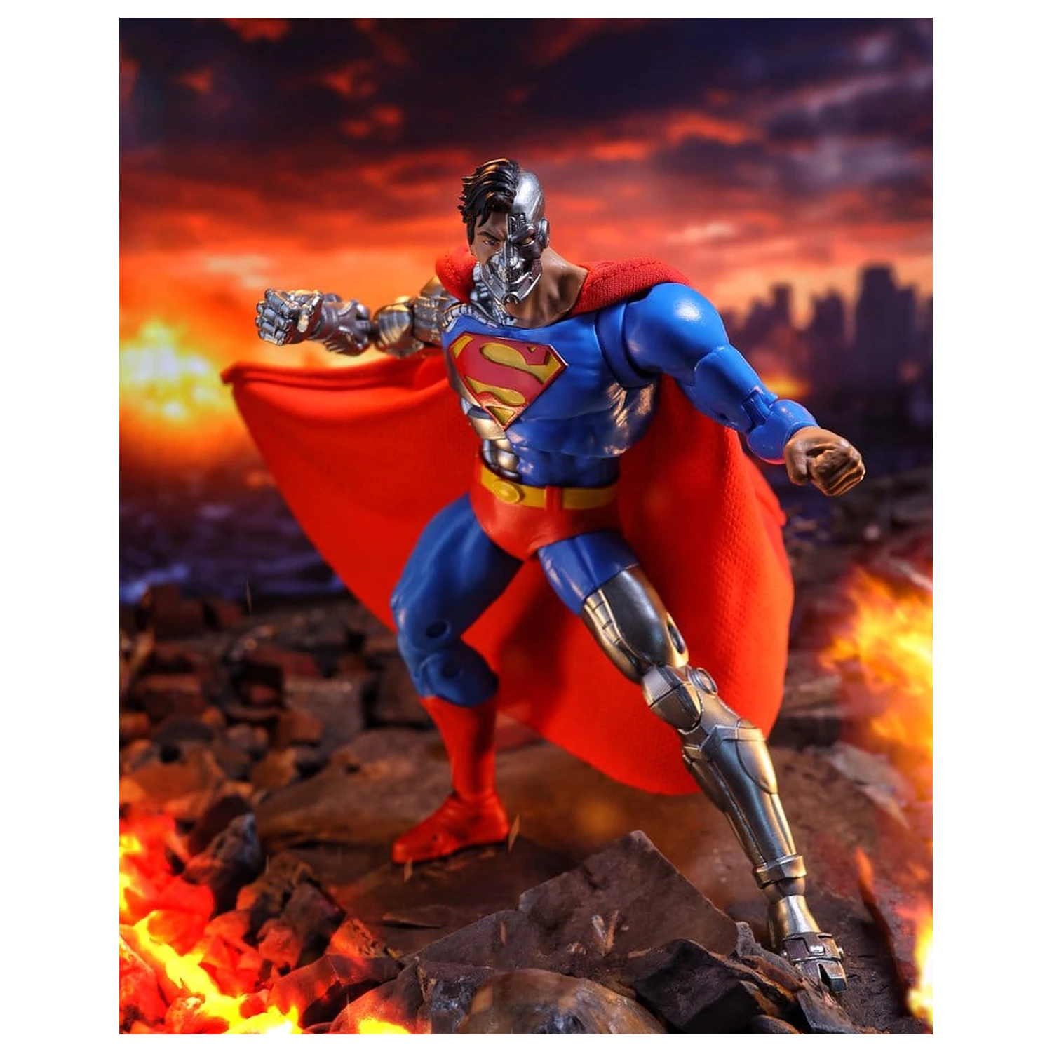 DC Multiverse McFarlane Vault Collection Actionfigur Cyborg Superman (Revenge of the Green Lanterns) 18 cm Produktfoto