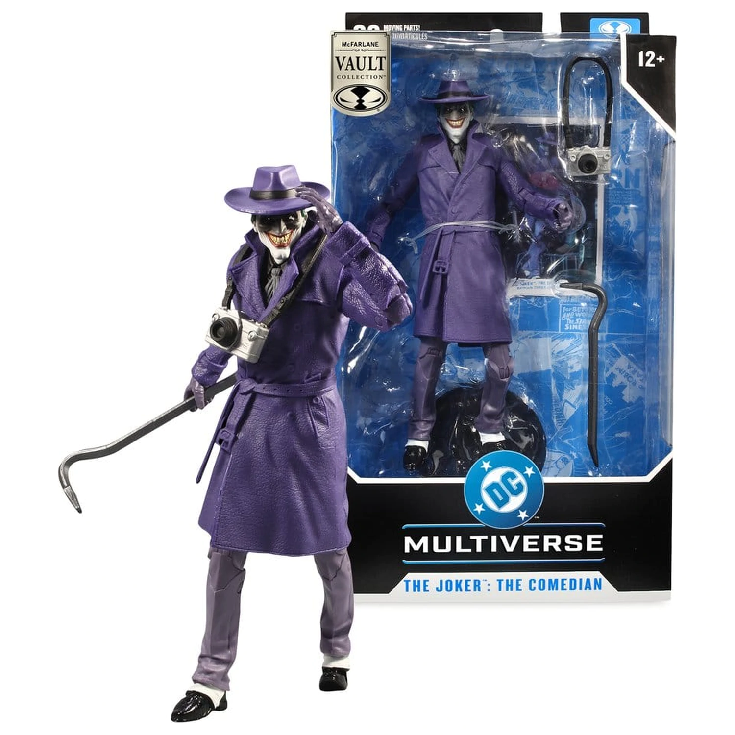 DC Multiverse McFarlane Vault Collection Actionfigur The Joker (The Comedian) (Batman: Three Jokers) 18 cm Produktfoto