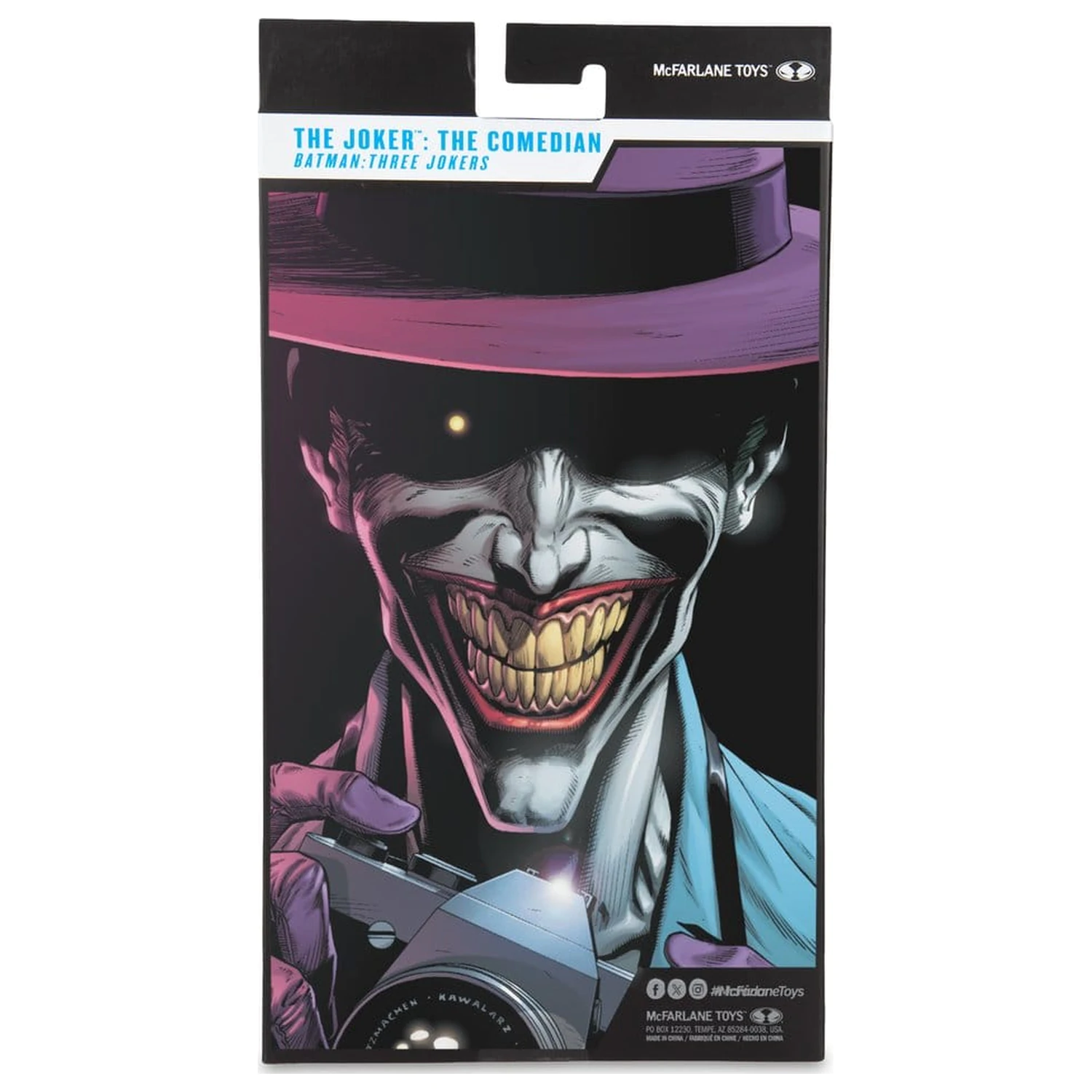 DC Multiverse McFarlane Vault Collection Actionfigur The Joker (The Comedian) (Batman: Three Jokers) 18 cm Produktfoto