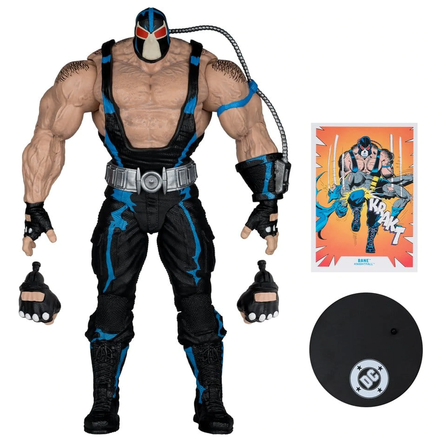 DC Multiverse Mega Action Figur Bane (Knightfall) (Gold Label) 24 cm Produktfoto