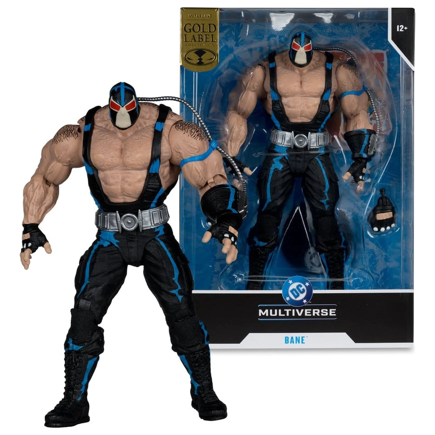 DC Multiverse Mega Action Figur Bane (Knightfall) (Gold Label) 24 cm Produktfoto