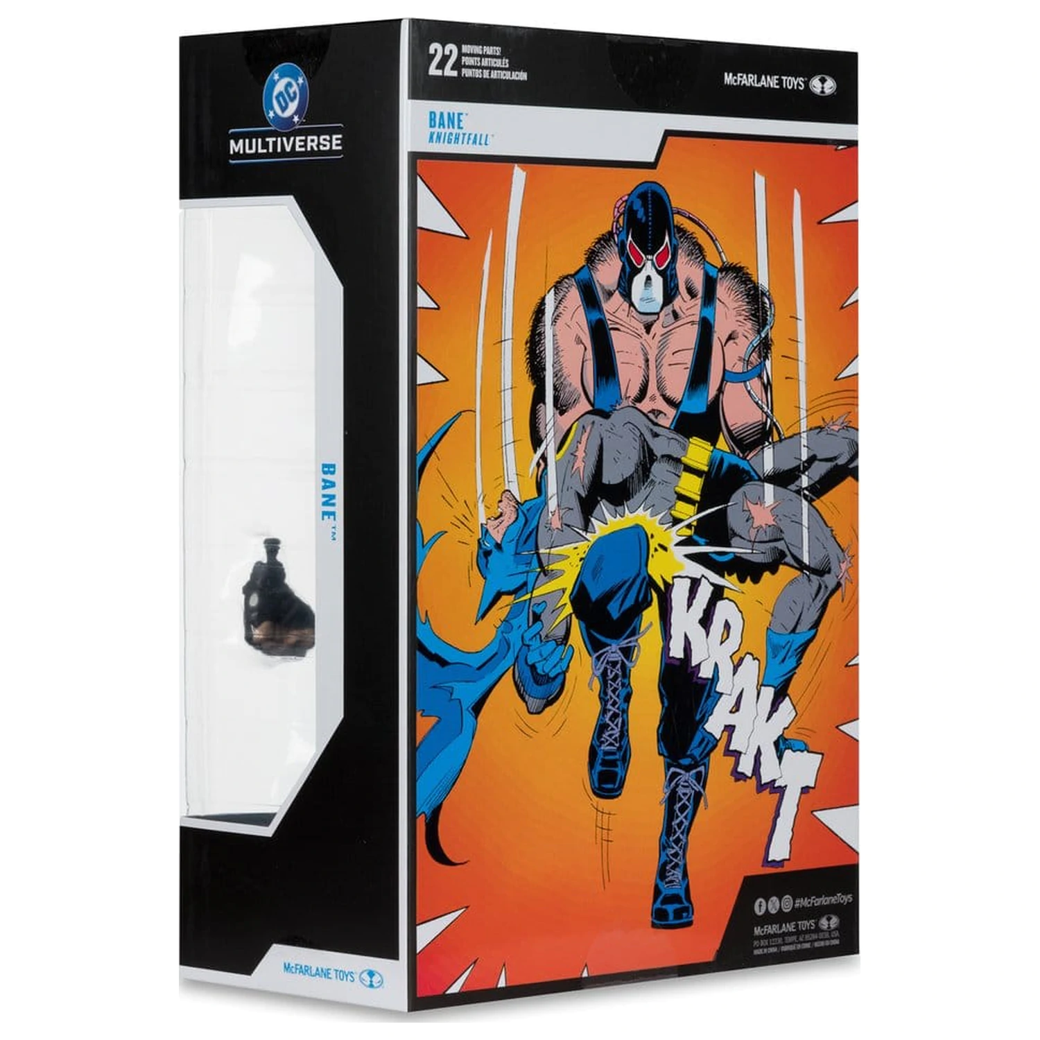 DC Multiverse Mega Action Figur Bane (Knightfall) (Gold Label) 24 cm Produktfoto