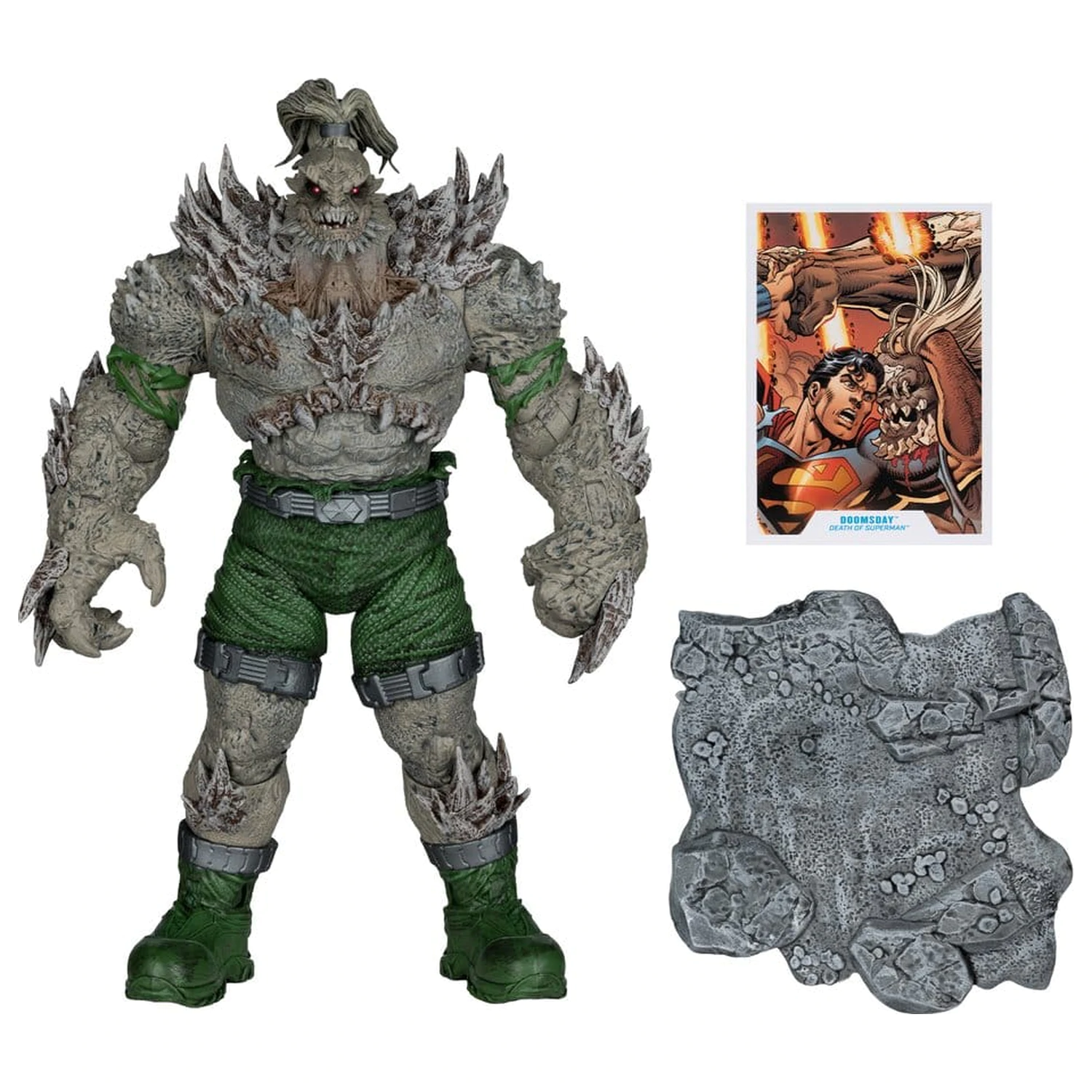 DC Multiverse Mega Actionfigur Doomsday (Death of Superman) (Gold Label) 24 cm Produktfoto