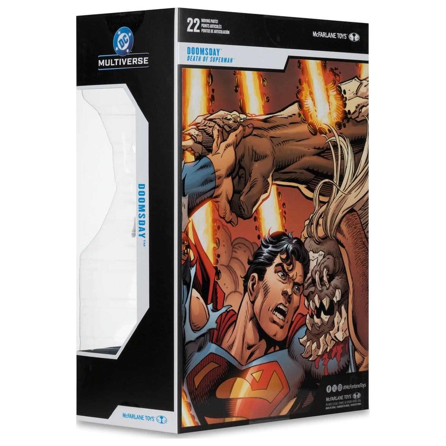DC Multiverse Mega Actionfigur Doomsday (Death of Superman) (Gold Label) 24 cm Produktfoto