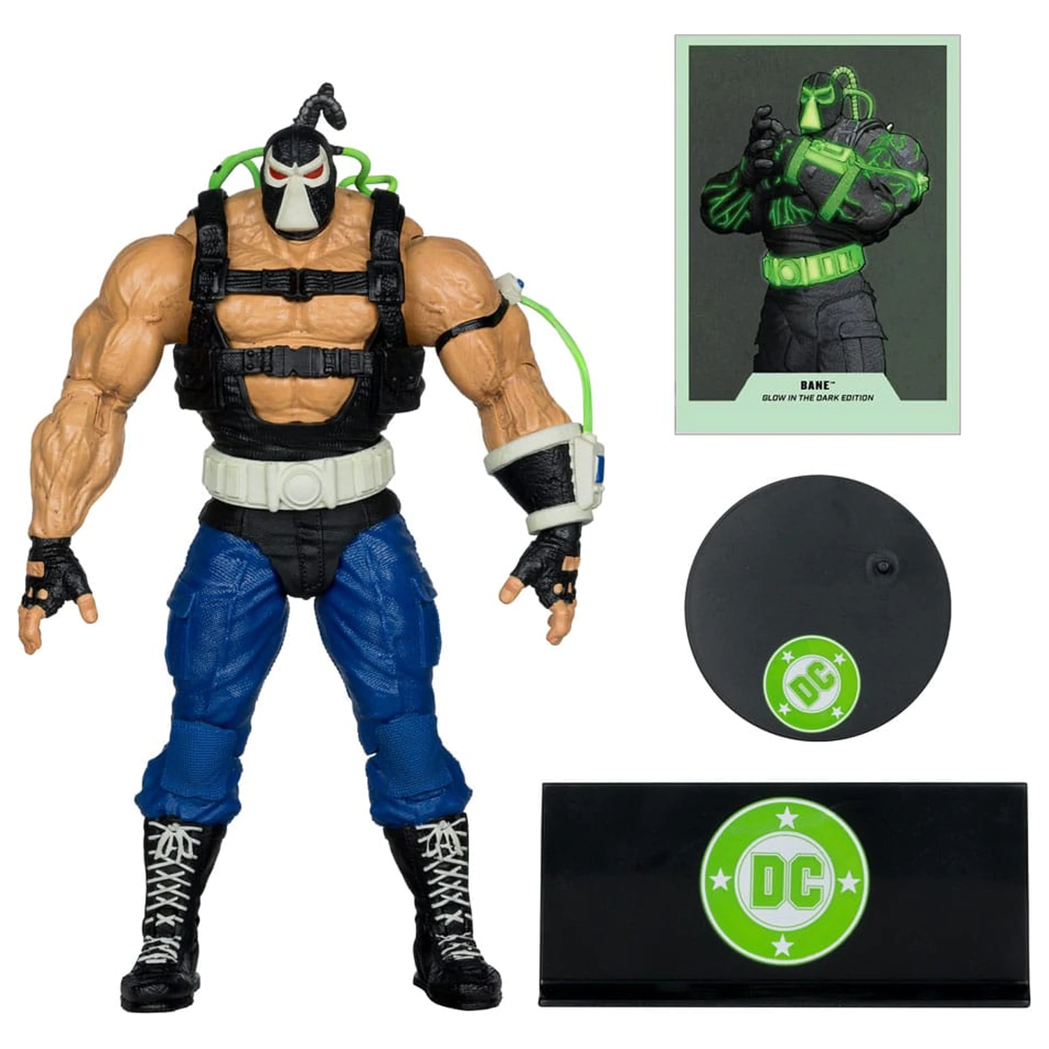 DC Multiverse Mega Action Figur Bane (Glow in the Dark) (Gold Label) 25 cm Produktfoto