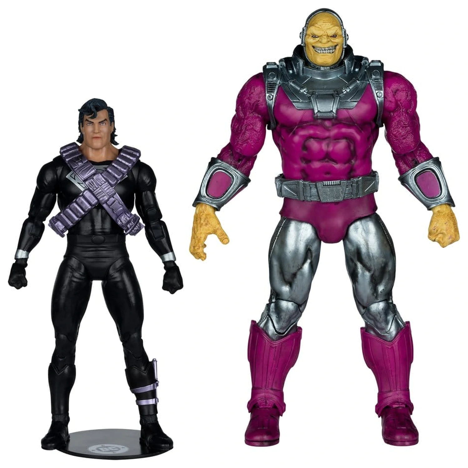 DC Multiverse Megafig Actionfigur 2er-Pack Mongul vs Superman (Return of Superman) Produktfoto