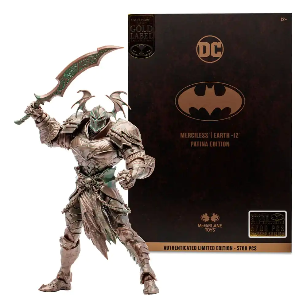 DC Multiverse Actionfigur Merciless (Earth-12) Patina Edition (Gold Label) 18 cm Produktfoto