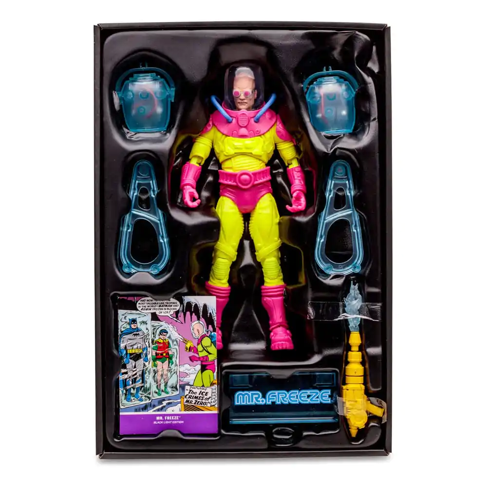 DC Multiverse Actionfigur Mr. Freeze (Black Light) (Gold Label) 18 cm Produktfoto