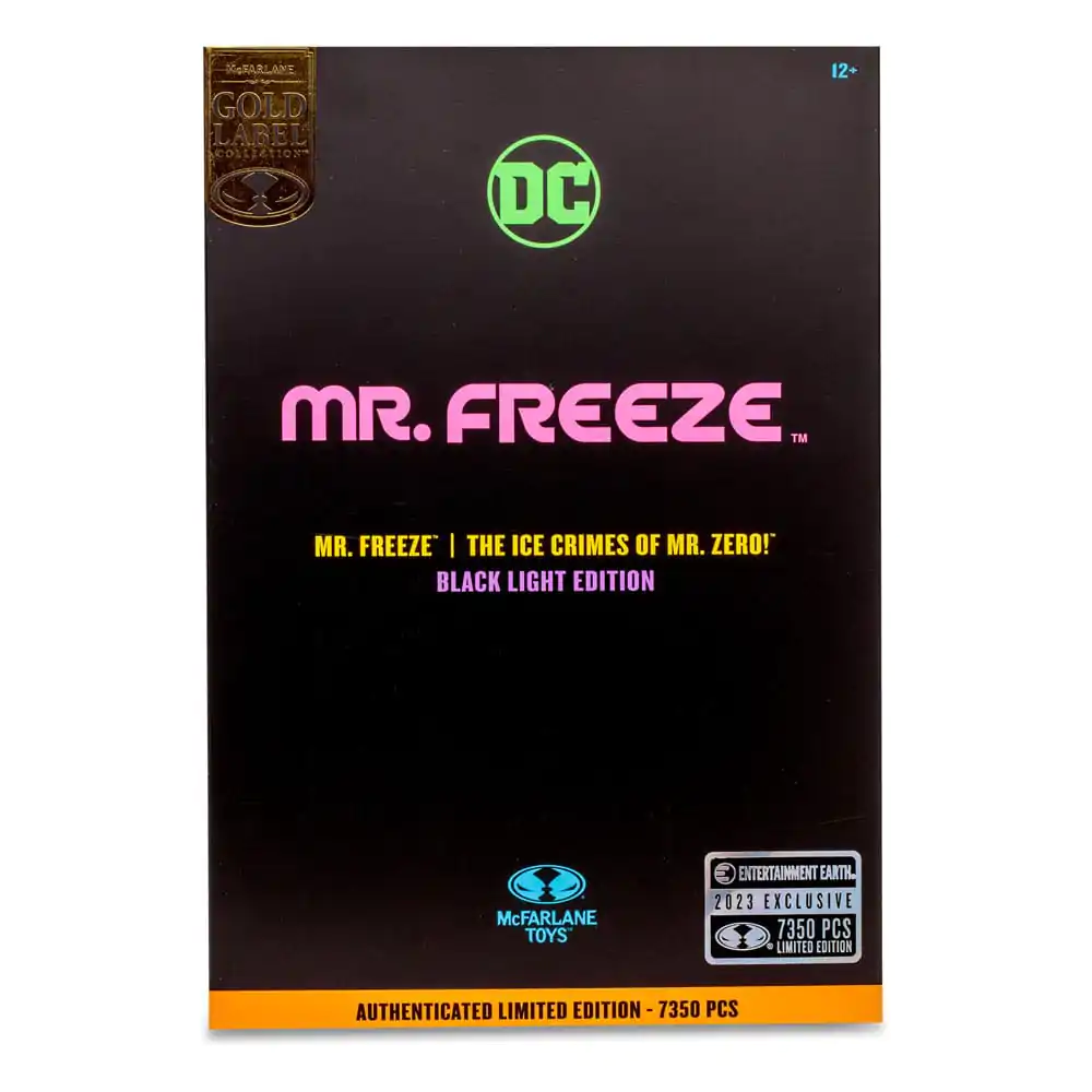 DC Multiverse Actionfigur Mr. Freeze (Black Light) (Gold Label) 18 cm Produktfoto