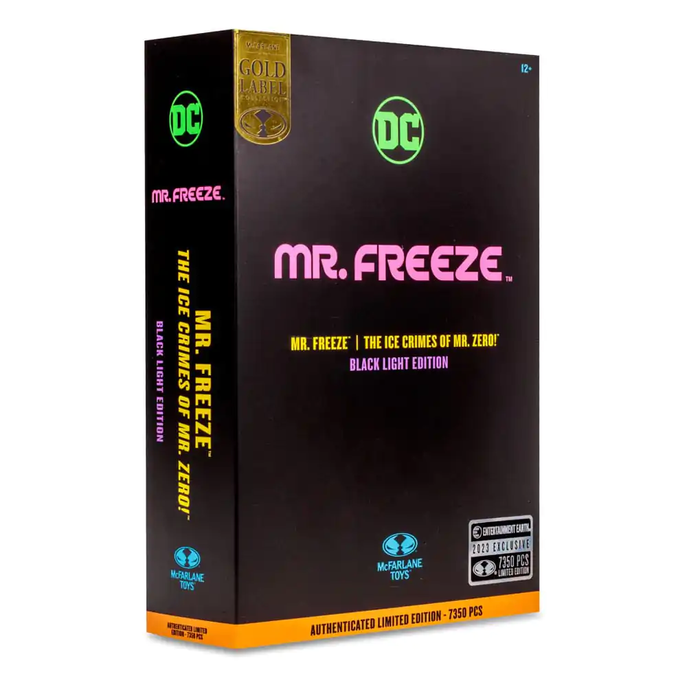 DC Multiverse Actionfigur Mr. Freeze (Black Light) (Gold Label) 18 cm Produktfoto