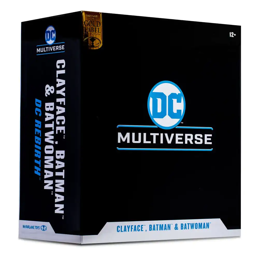 DC Multiverse Actionfiguren Multipack Clayface, Batman &amp; Batwoman (DC Rebirth) (Gold Label) 18 cm Produktfoto