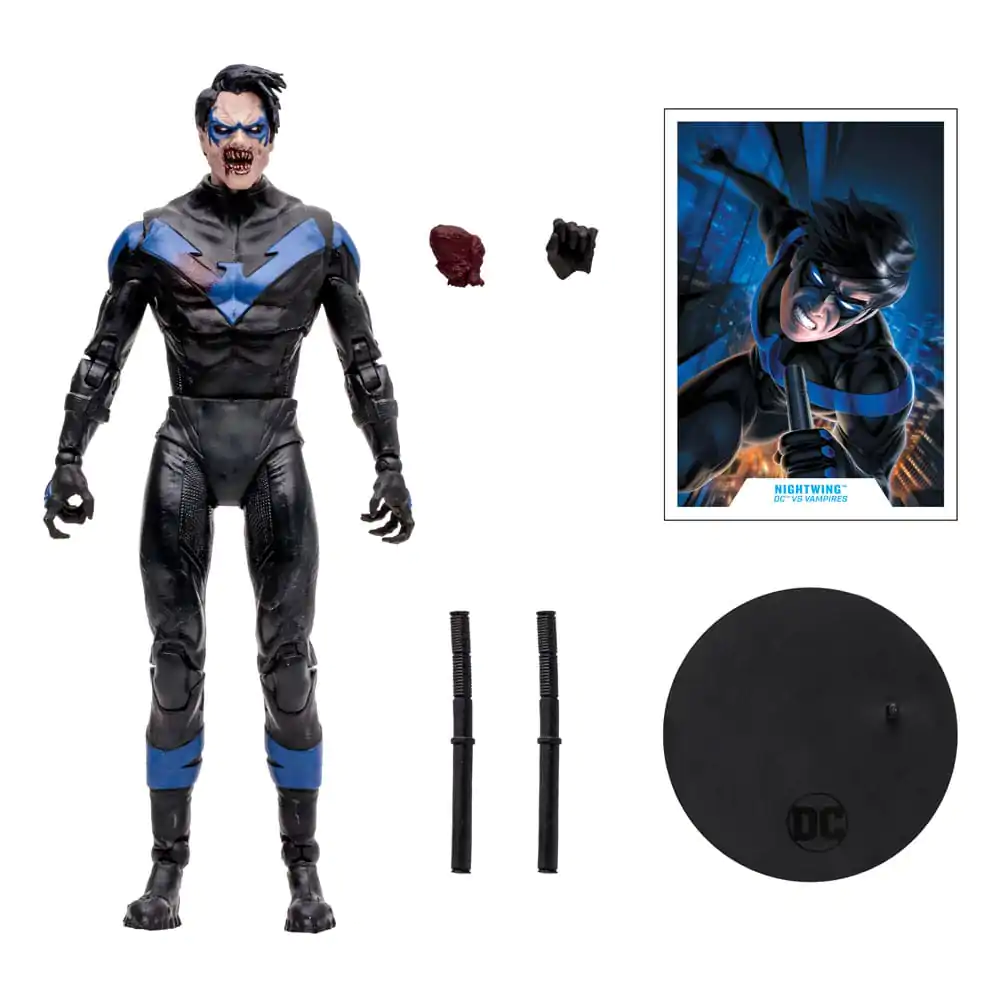 DC Multiverse Actionfigur Nightwing (DC Vs Vampires) (Gold Label) 18 cm Produktfoto