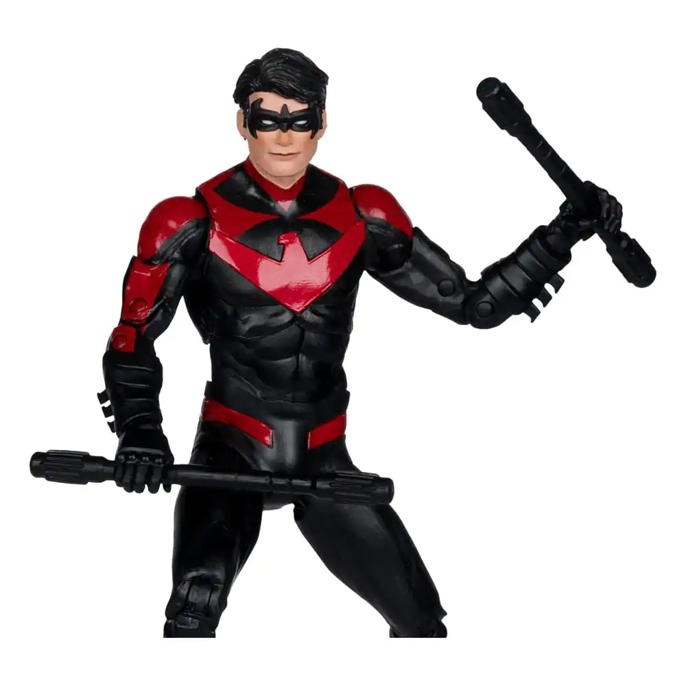 DC Multiverse Actionfiguren 3er Pack Nightwing vs. Talon &amp; Owl (Batman: The Court of Owls) (Gold Label) 18 cm Produktfoto