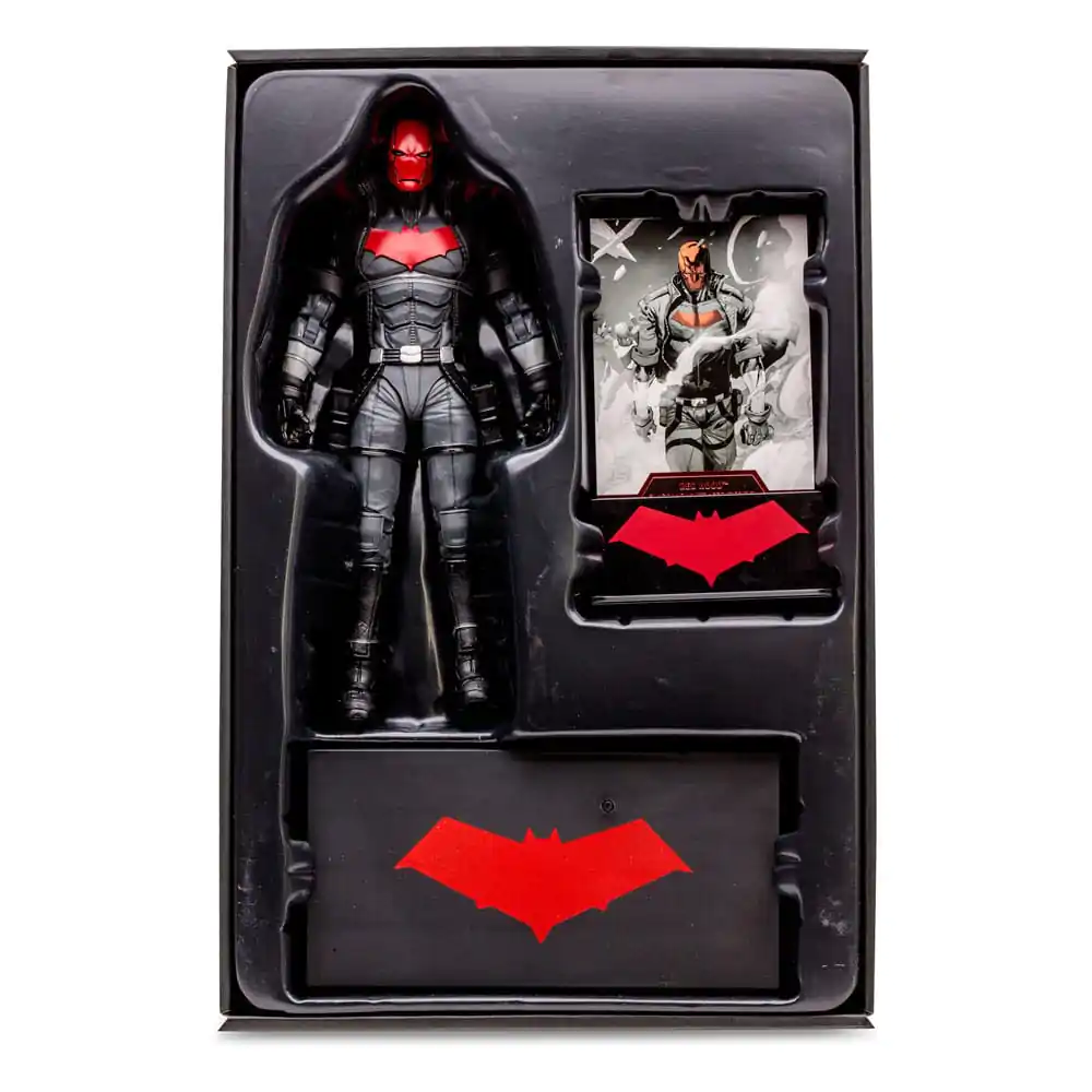 DC Multiverse Actionfigur Red Hood (The New 52) Black &amp; White Accent Edition (Gold Label) 18 cm Produktfoto