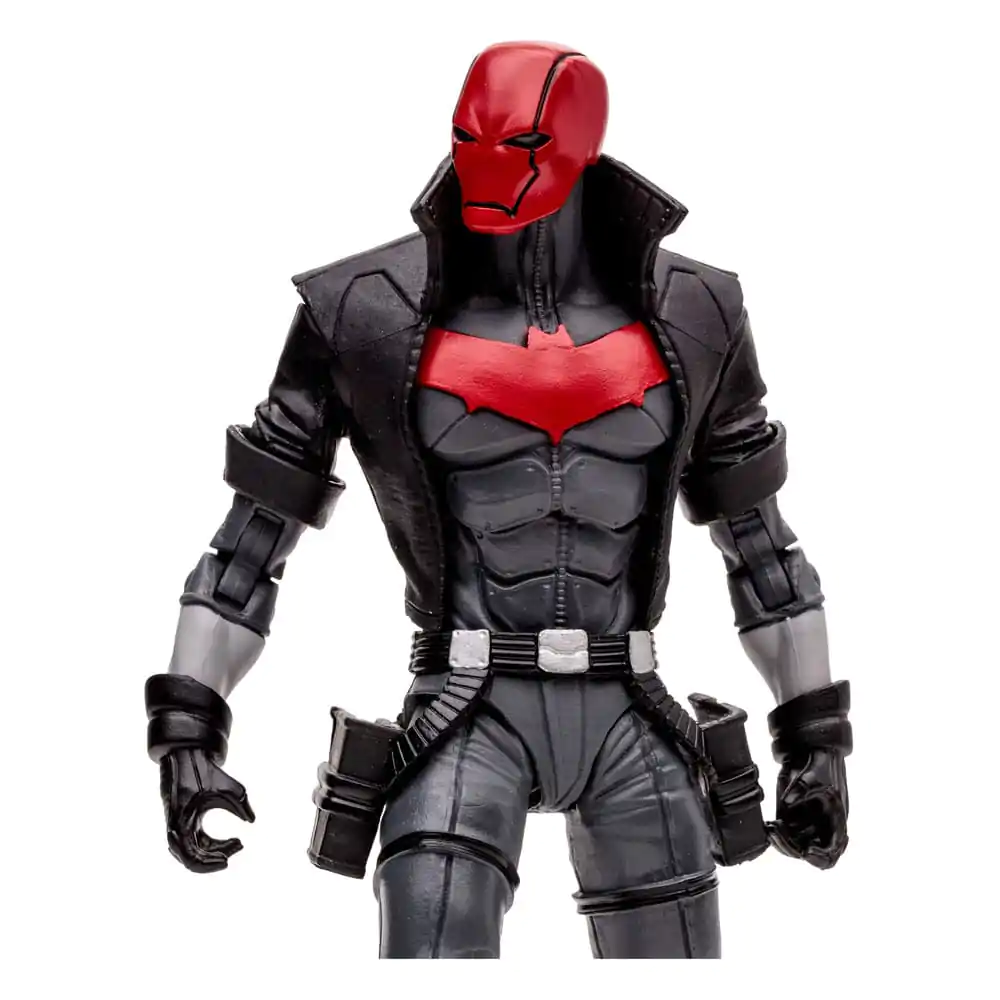 DC Multiverse Actionfigur Red Hood (The New 52) Black &amp; White Accent Edition (Gold Label) 18 cm Produktfoto