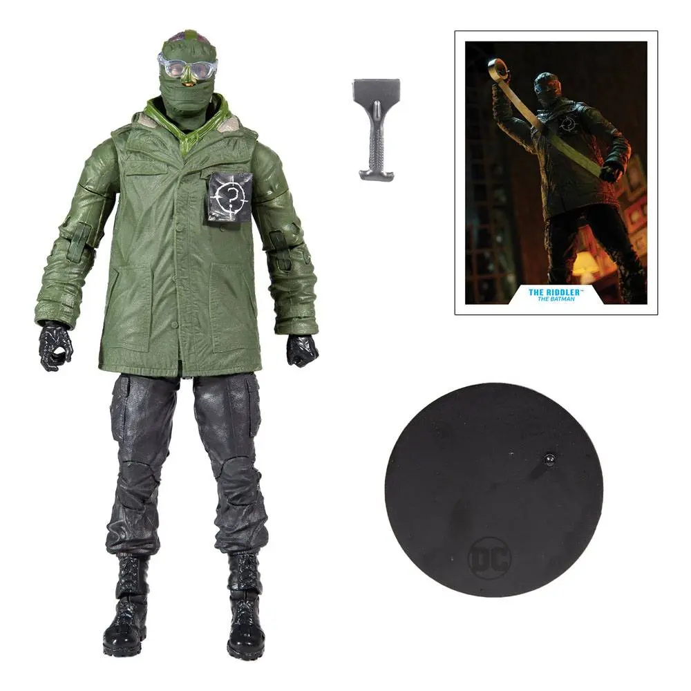 DC Multiverse Actionfigur Riddler (Batman Movie) 18 cm Produktfoto