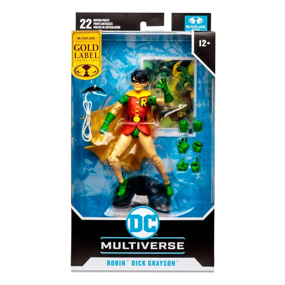 DC Multiverse Actionfigur Robin (Dick Grayson) (Gold Label) 18 cm Produktfoto