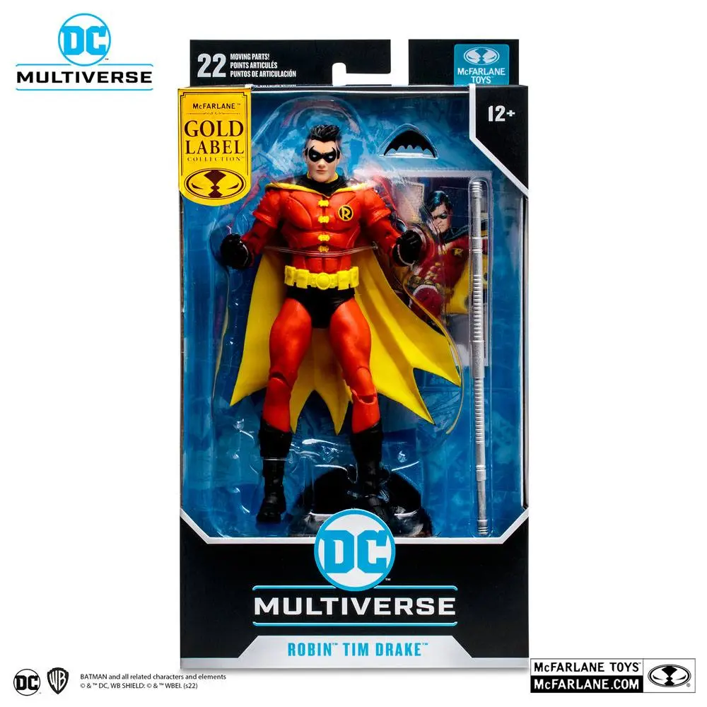 DC Multiverse Actionfigur Robin (Tim Drake) Gold Label 18 cm termékfotó