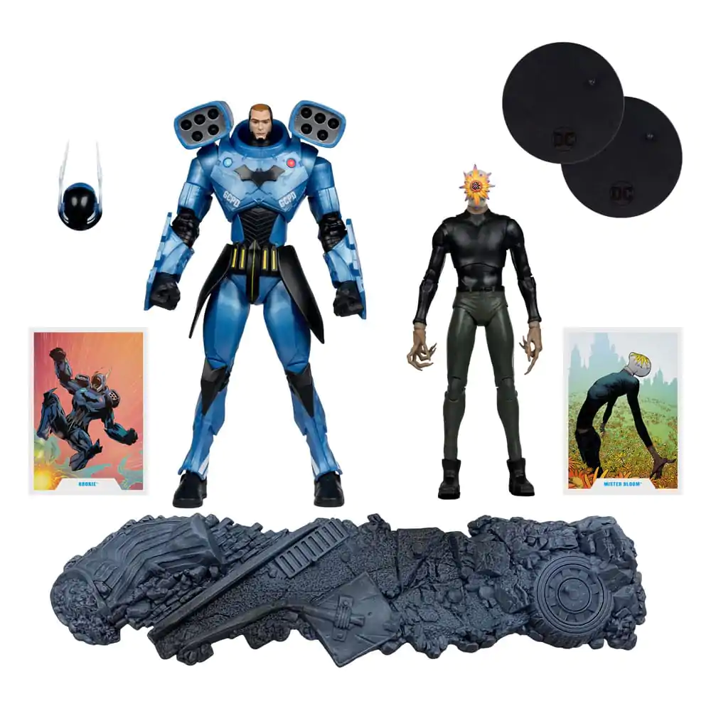 DC Multiverse Actionfiguren 2er-Pack Rookie & Mr. Bloom (Batman: Endgame) (Gold Label) (SDCC) 18 cm Produktfoto