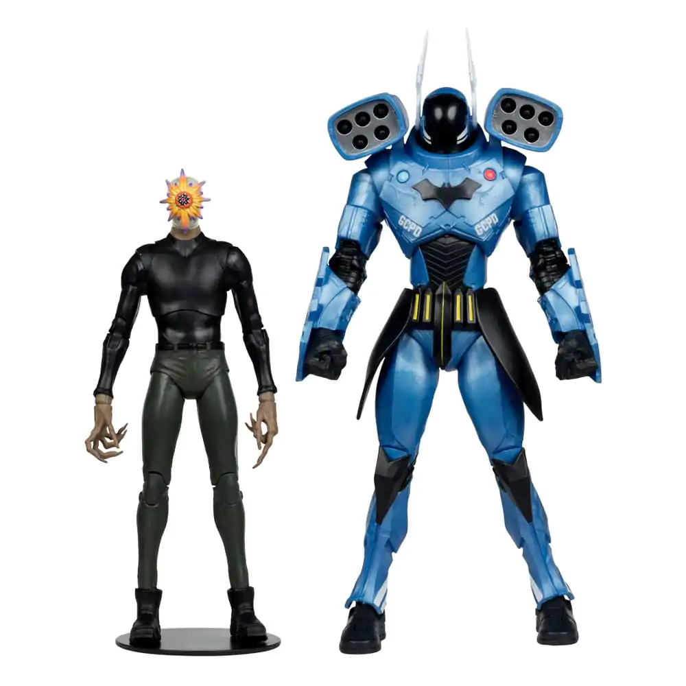 DC Multiverse Actionfiguren 2er-Pack Rookie & Mr. Bloom (Batman: Endgame) (Gold Label) (SDCC) 18 cm Produktfoto