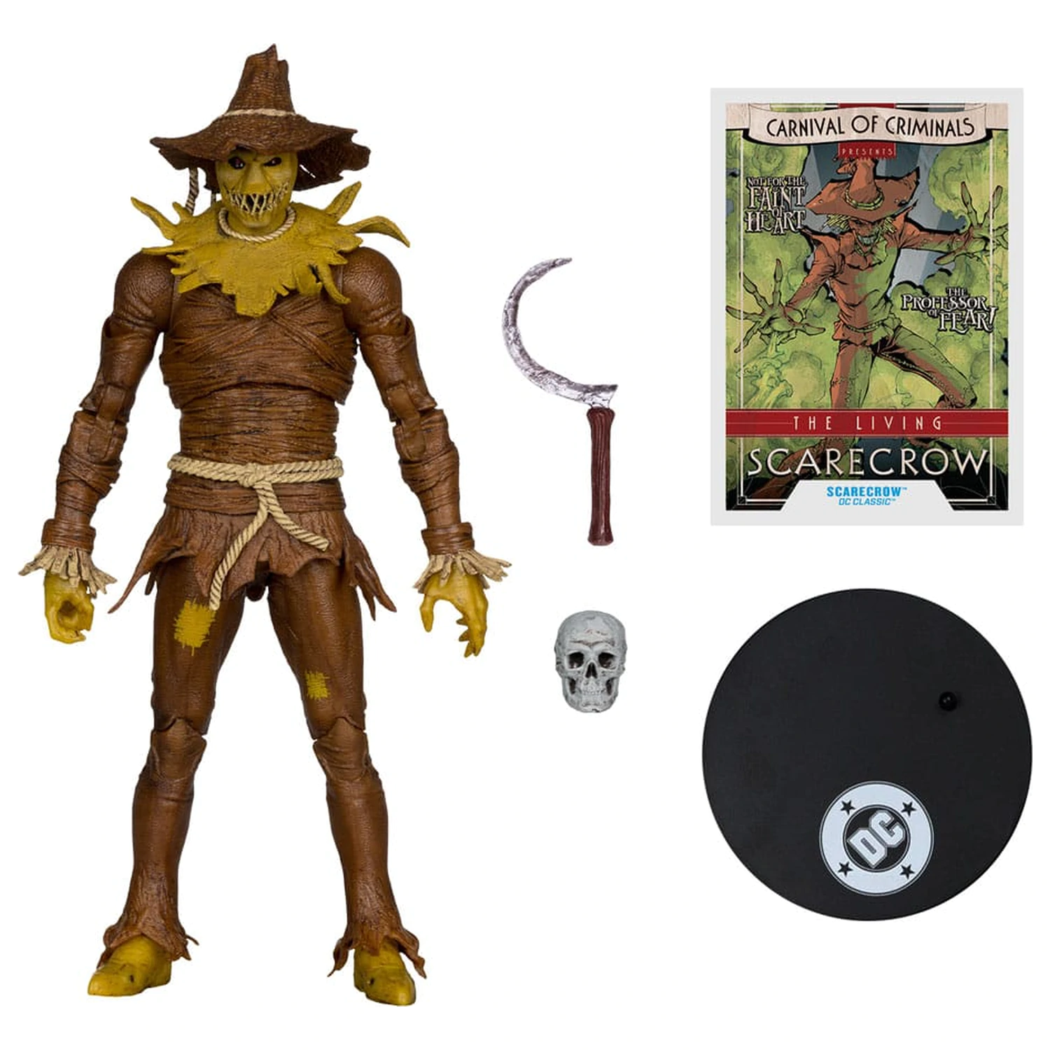 DC Multiverse Action-Figur Scarecrow (DC Classic) 19 cm Produktfoto