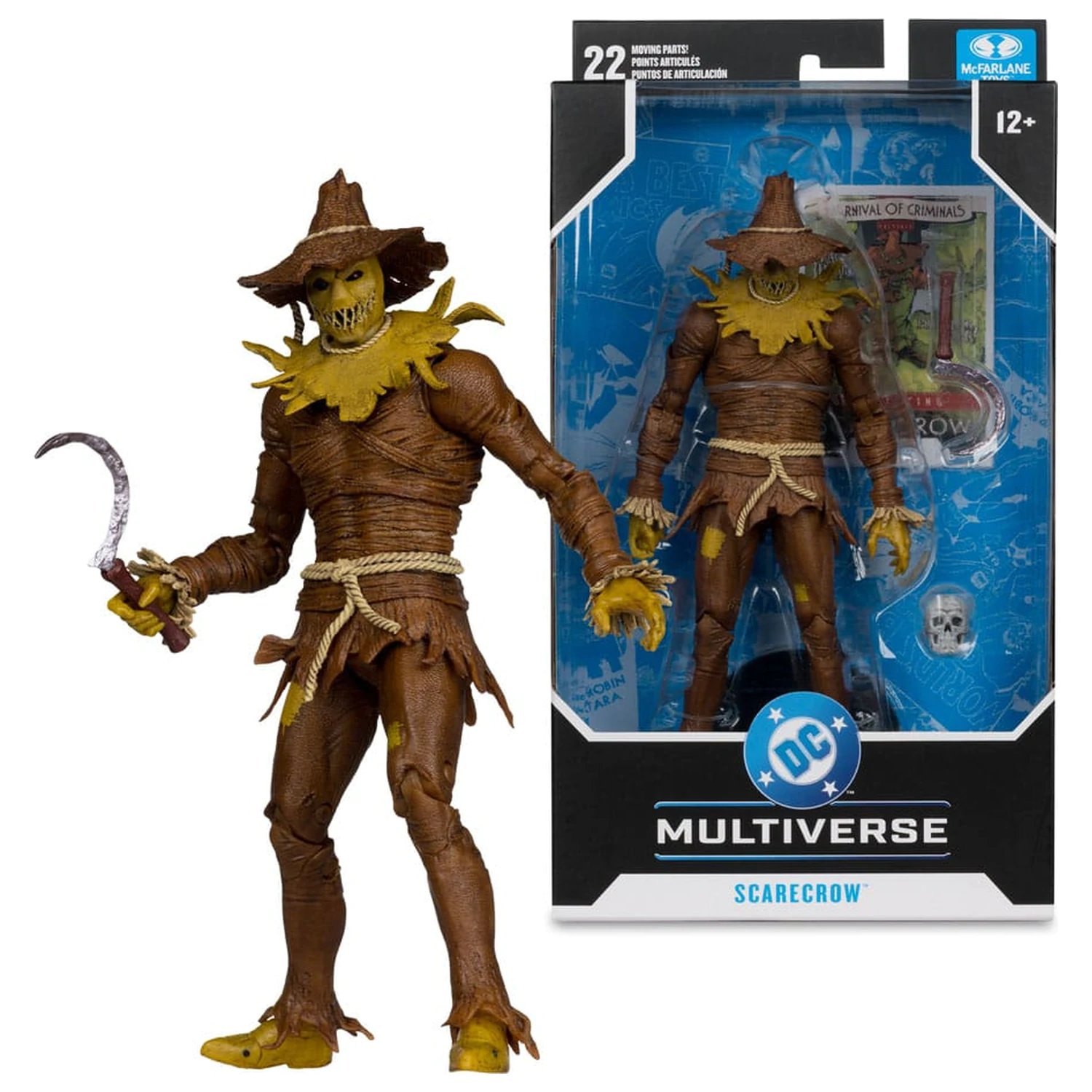DC Multiverse Action-Figur Scarecrow (DC Classic) 19 cm Produktfoto