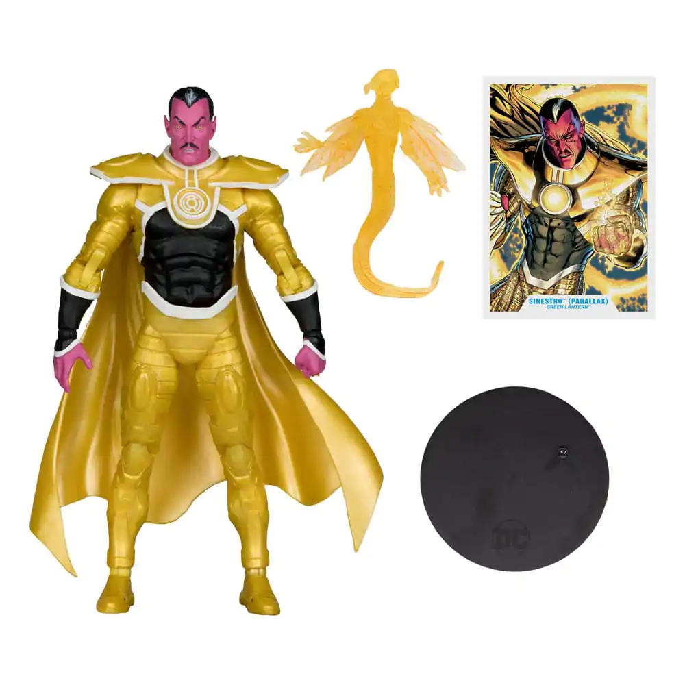 DC Multiverse Actionfigur Sinestro (Parallax) (Green Lantern) (Gold Label) 18 cm Produktfoto