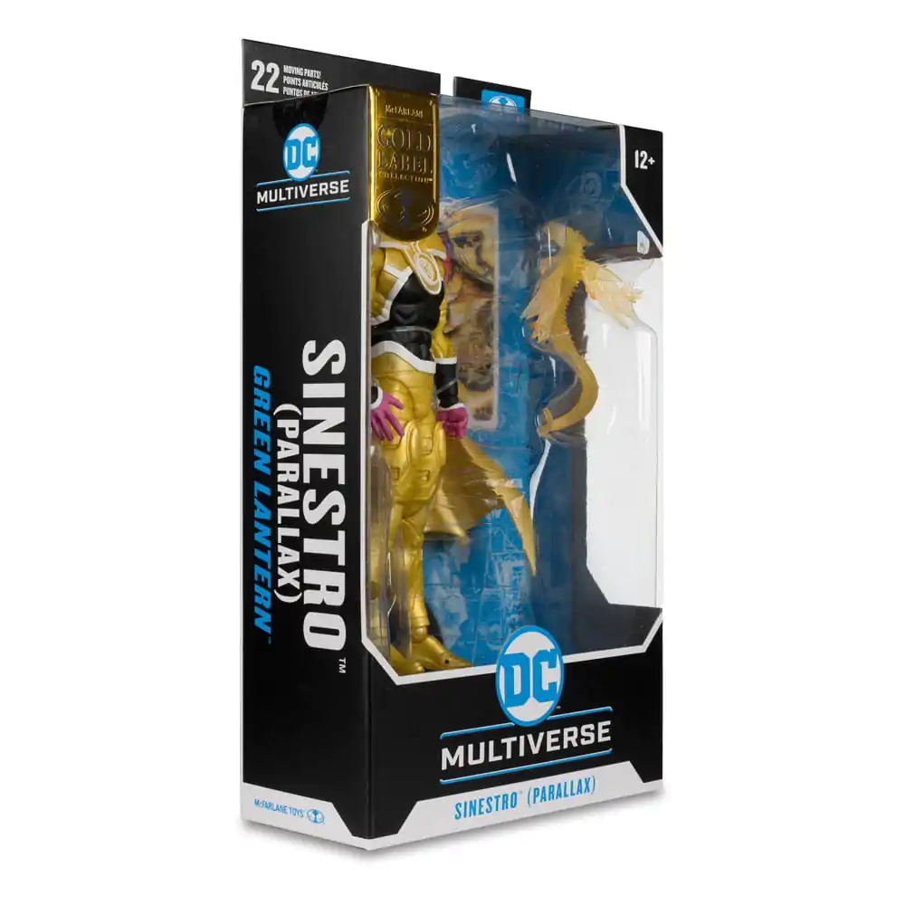 DC Multiverse Actionfigur Sinestro (Parallax) (Green Lantern) (Gold Label) 18 cm Produktfoto
