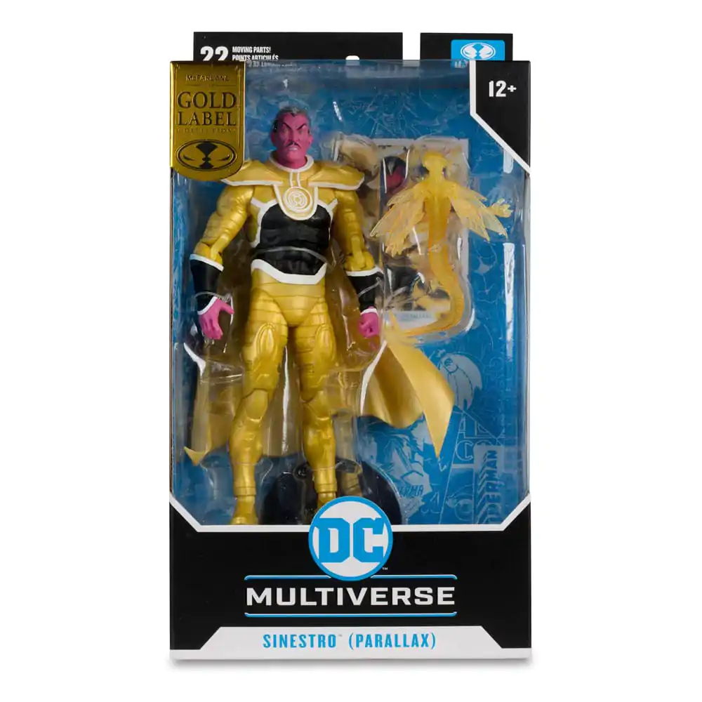 DC Multiverse Actionfigur Sinestro (Parallax) (Green Lantern) (Gold Label) 18 cm Produktfoto