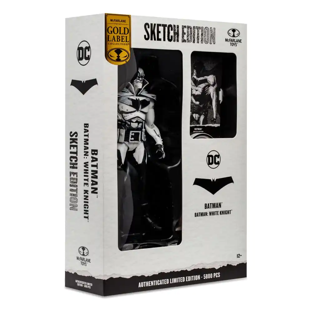 DC Multiverse Actionfigur Sketch Edition Batman (Batman: White Knight) (Gold Label) 18 cm termékfotó