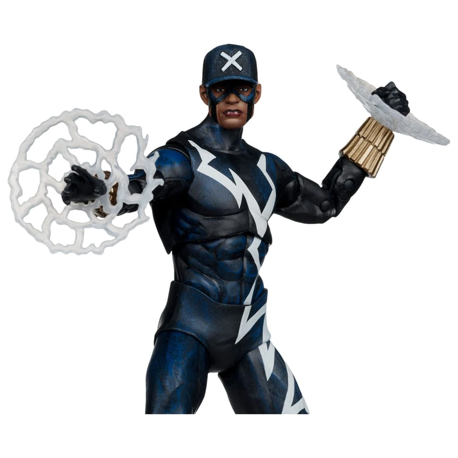 DC Multiverse Actionfigur Static Shock (Trial by Fire) (Gold Label) 18 cm Produktfoto