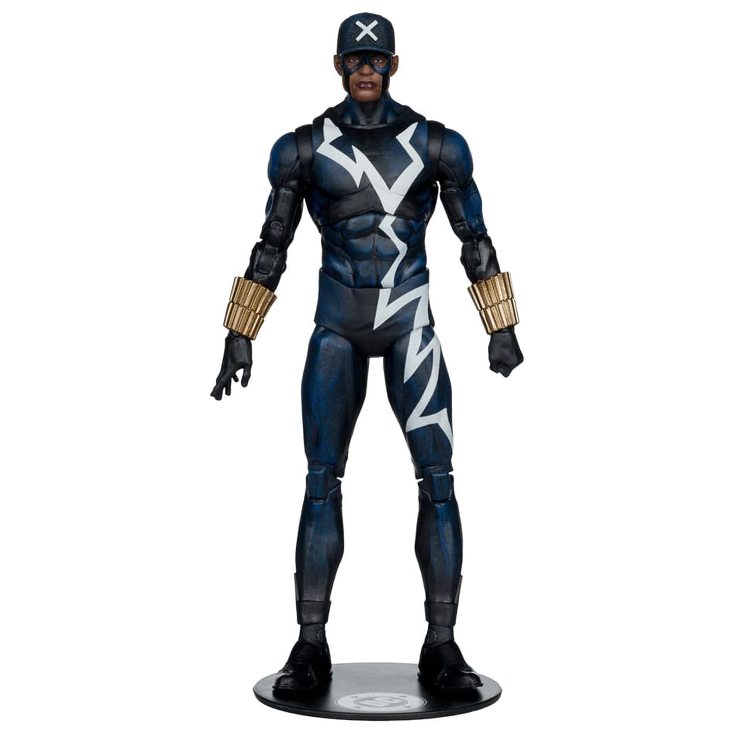 DC Multiverse Actionfigur Static Shock (Trial by Fire) (Gold Label) 18 cm Produktfoto